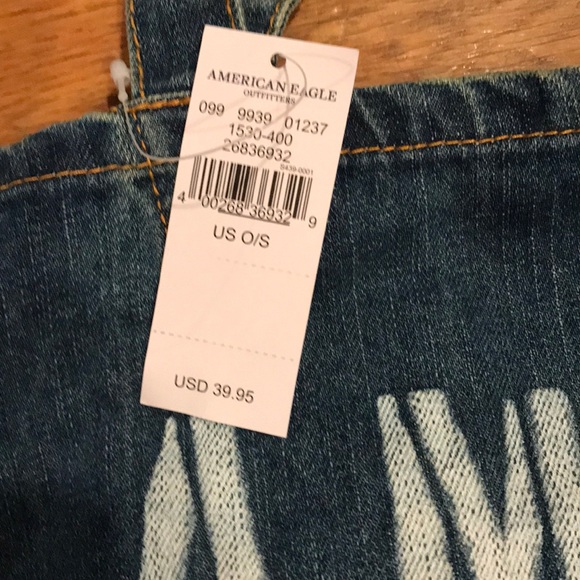 American Eagle Denim Tote NWT - Picture 2 of 4